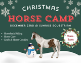 Christmas Horse Camp