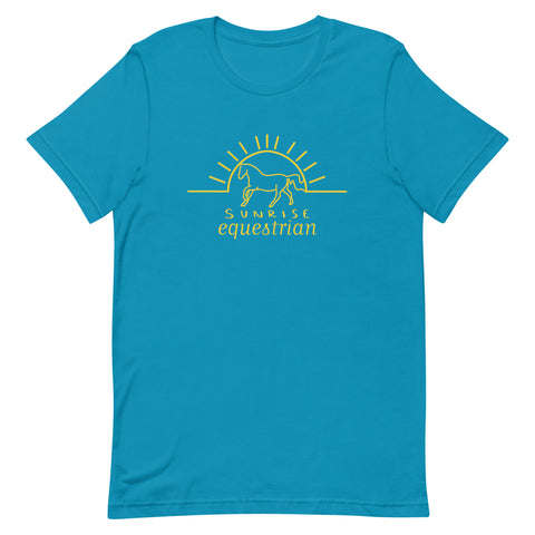 Adult Sunrise Equestrian Unisex t-shirt